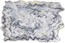 Conceptum Alfombra Fusion Chenille AL 212 de Poliéster 150x230 cm